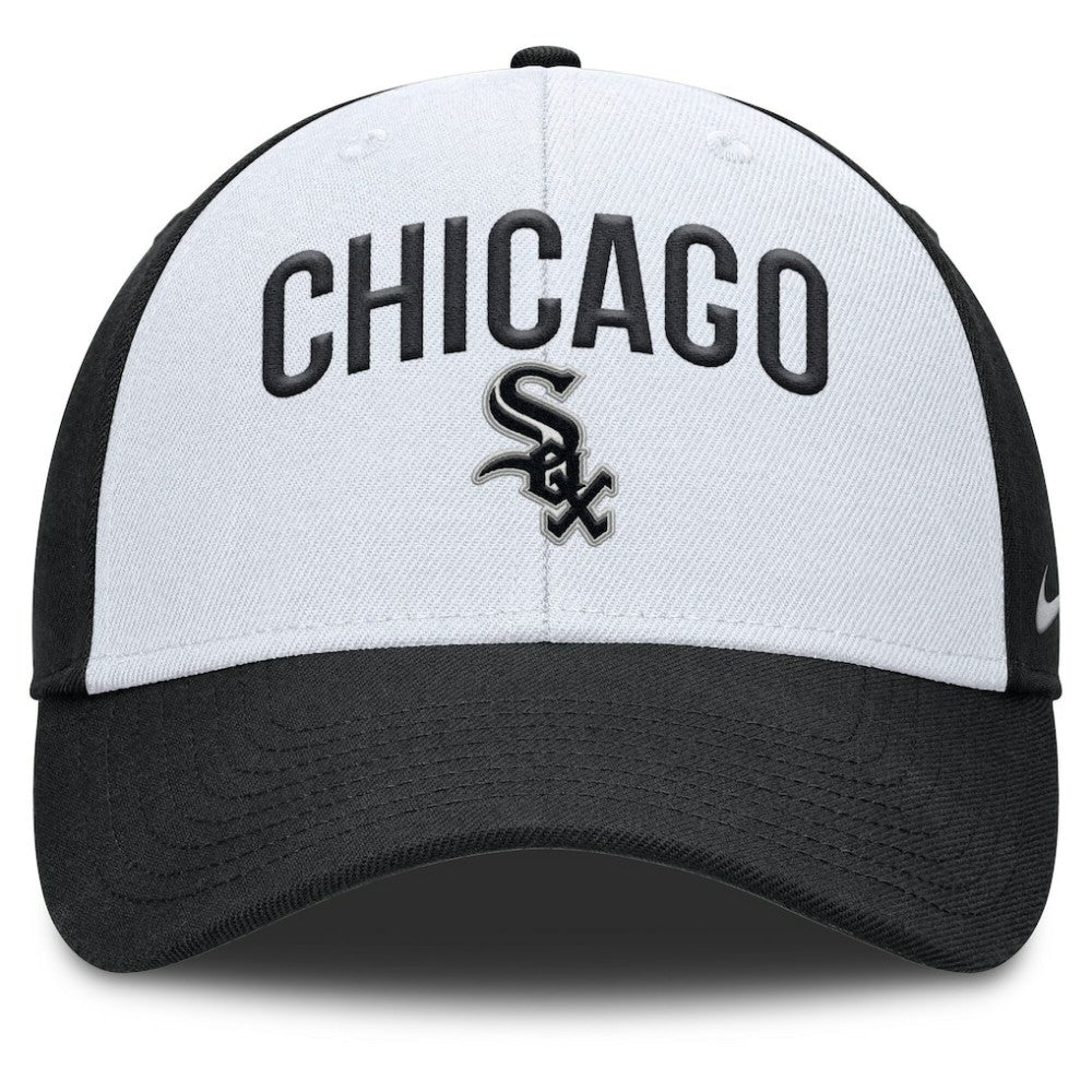 Chicago White Sox Club Performance Adjustable Hat White/Black
