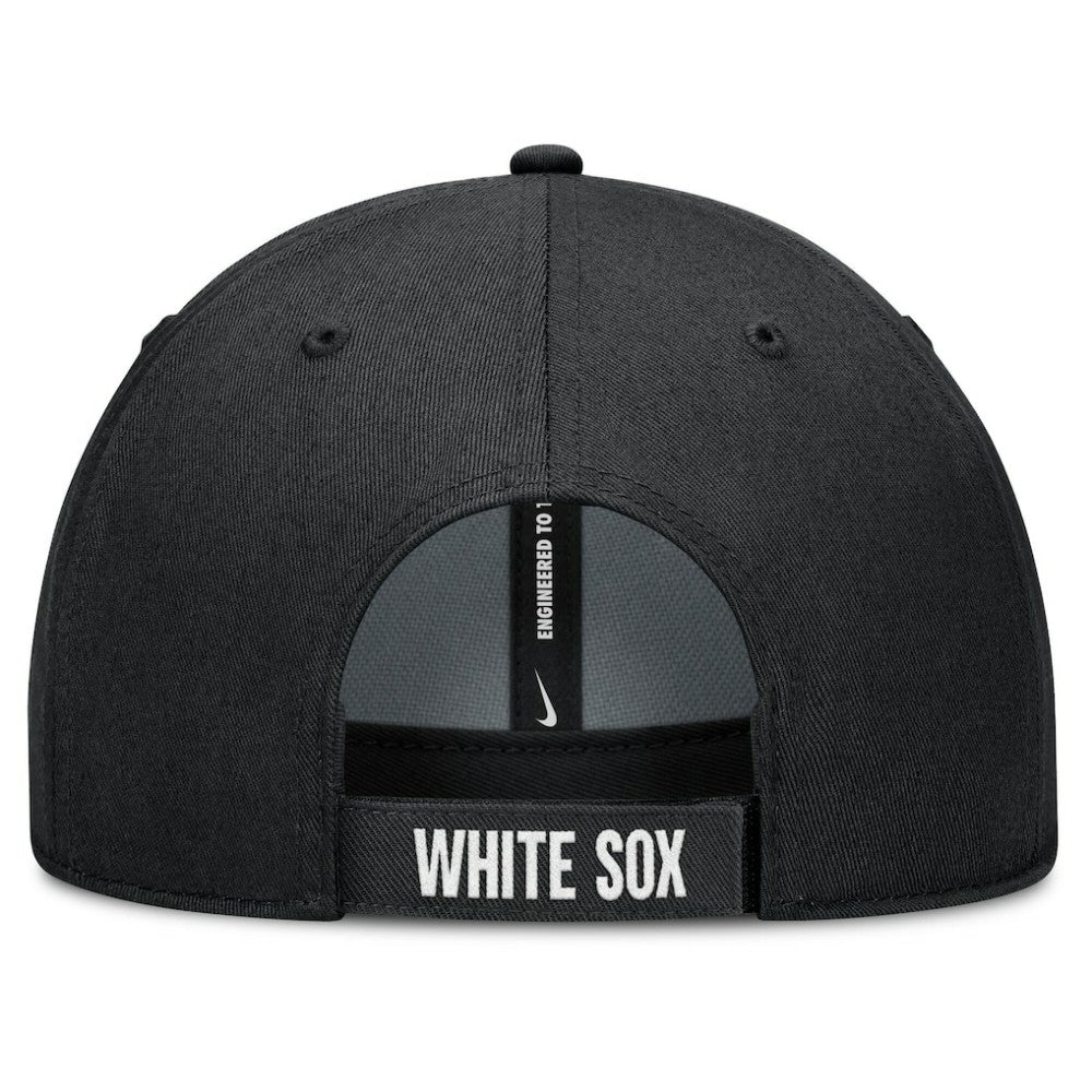 Chicago White Sox Club Performance Adjustable Hat White/Black