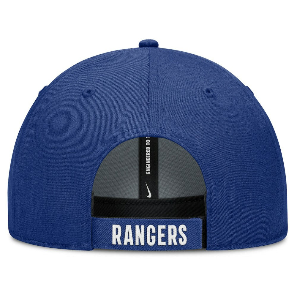 Texas Rangers Club Performance Adjustable Hat White/Royal