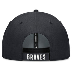Atlanta Braves Club Performance Adjustable Hat White/Navy
