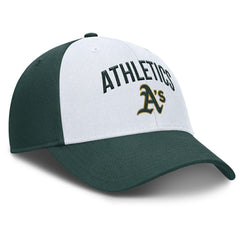Athletics Club Performance Adjustable Hat White/Green