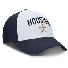 Houston Astros Club Performance Adjustable Hat White/Navy