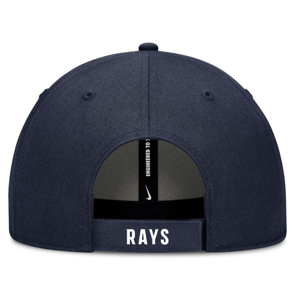 Tampa Bay Rays Club Performance Adjustable Hat White/Navy