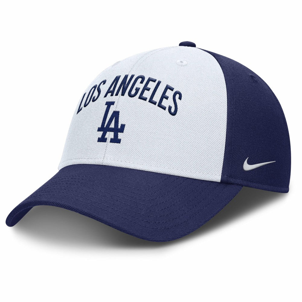 Los Angeles Dodgers Club Performance Adjustable Hat White/Royal