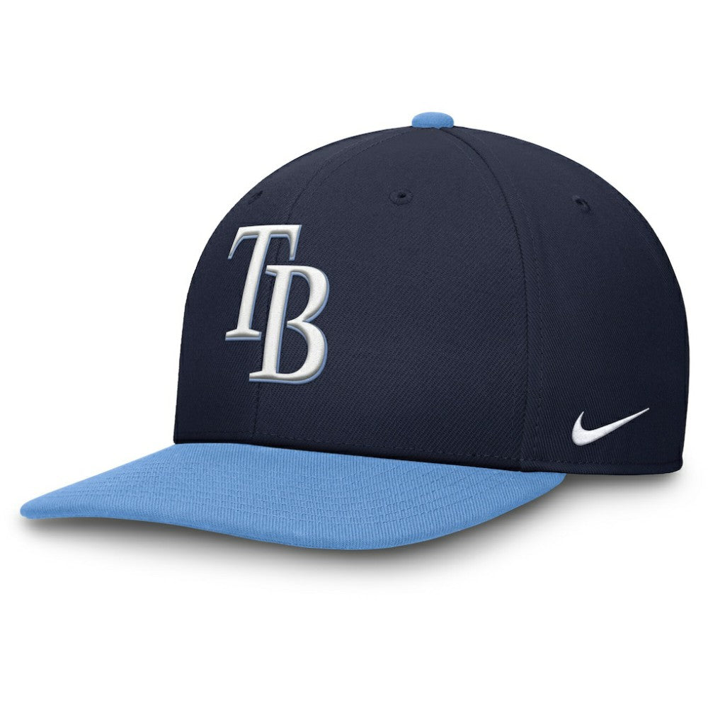 Tampa Bay Rays Pro Performance Snapback Hat Navy/Blue