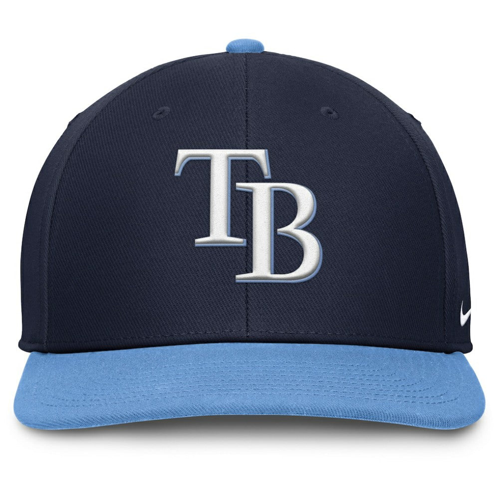 Tampa Bay Rays Pro Performance Snapback Hat Navy/Blue