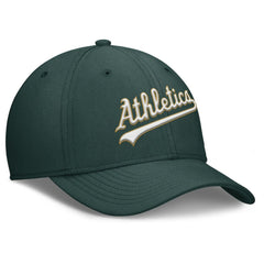 Athletics Rise Performance Flex Hat Green