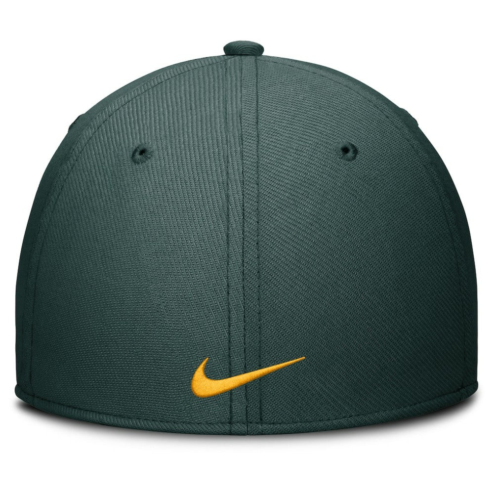 Athletics Rise Performance Flex Hat Green