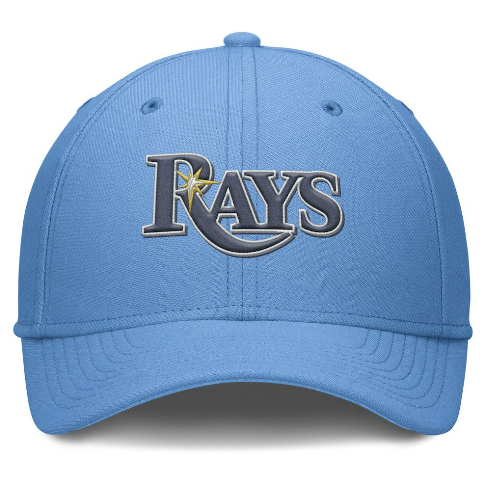 Tampa Bay Rays Rise Performance Flex Hat Light Blue