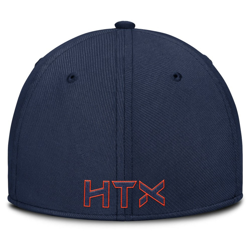 Houston Astros 2025 City Connect Rise Swoosh Performance Flex Hat Navy