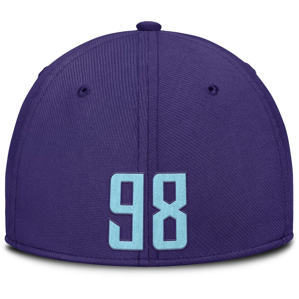 Arizona Diamondbacks 2025 City Connect Rise Swoosh Performance Flex Hat Purple