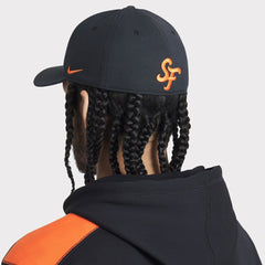 San Francisco Giants 2025 City Connect Rise Swoosh Performance Flex Hat Black
