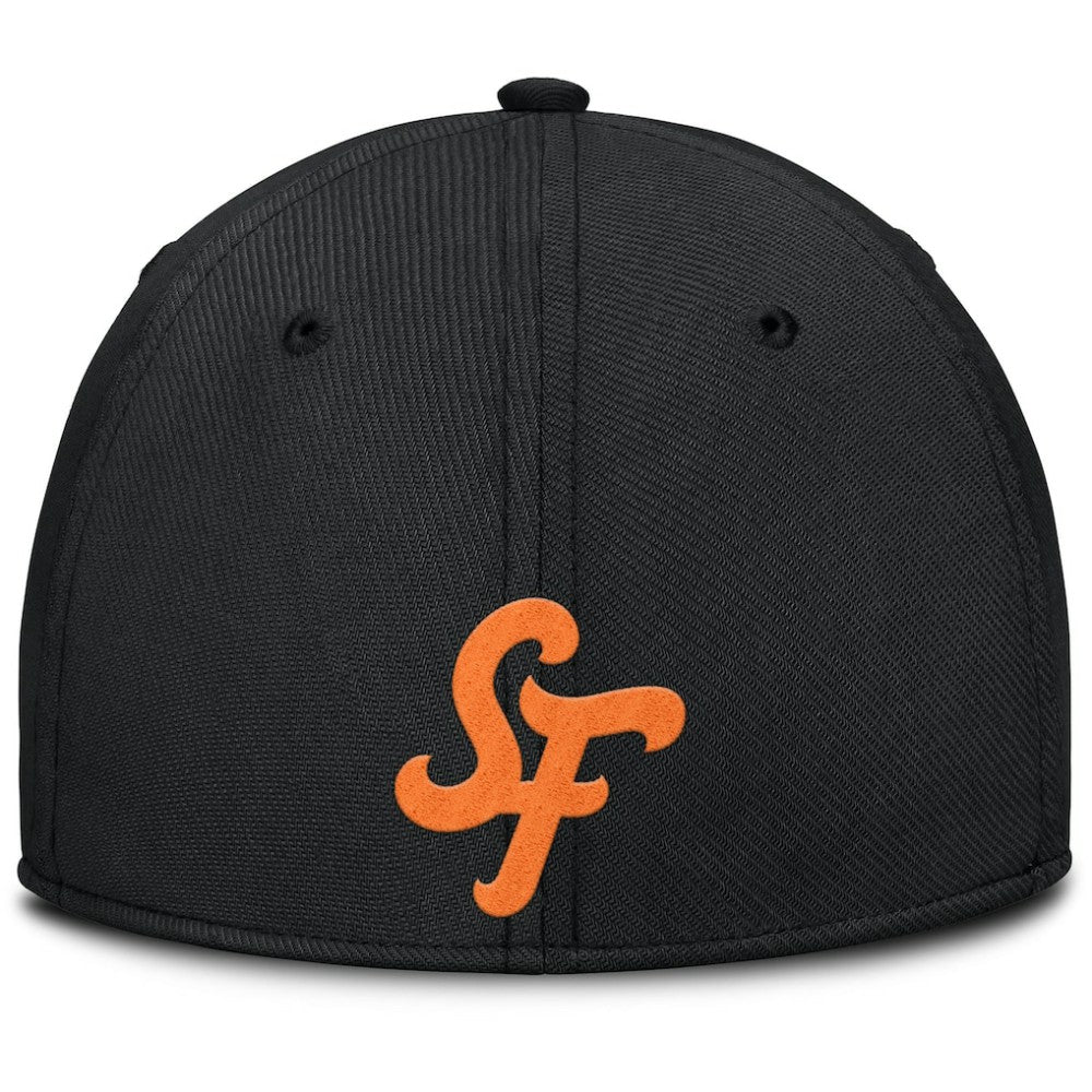 San Francisco Giants 2025 City Connect Rise Swoosh Performance Flex Hat Black