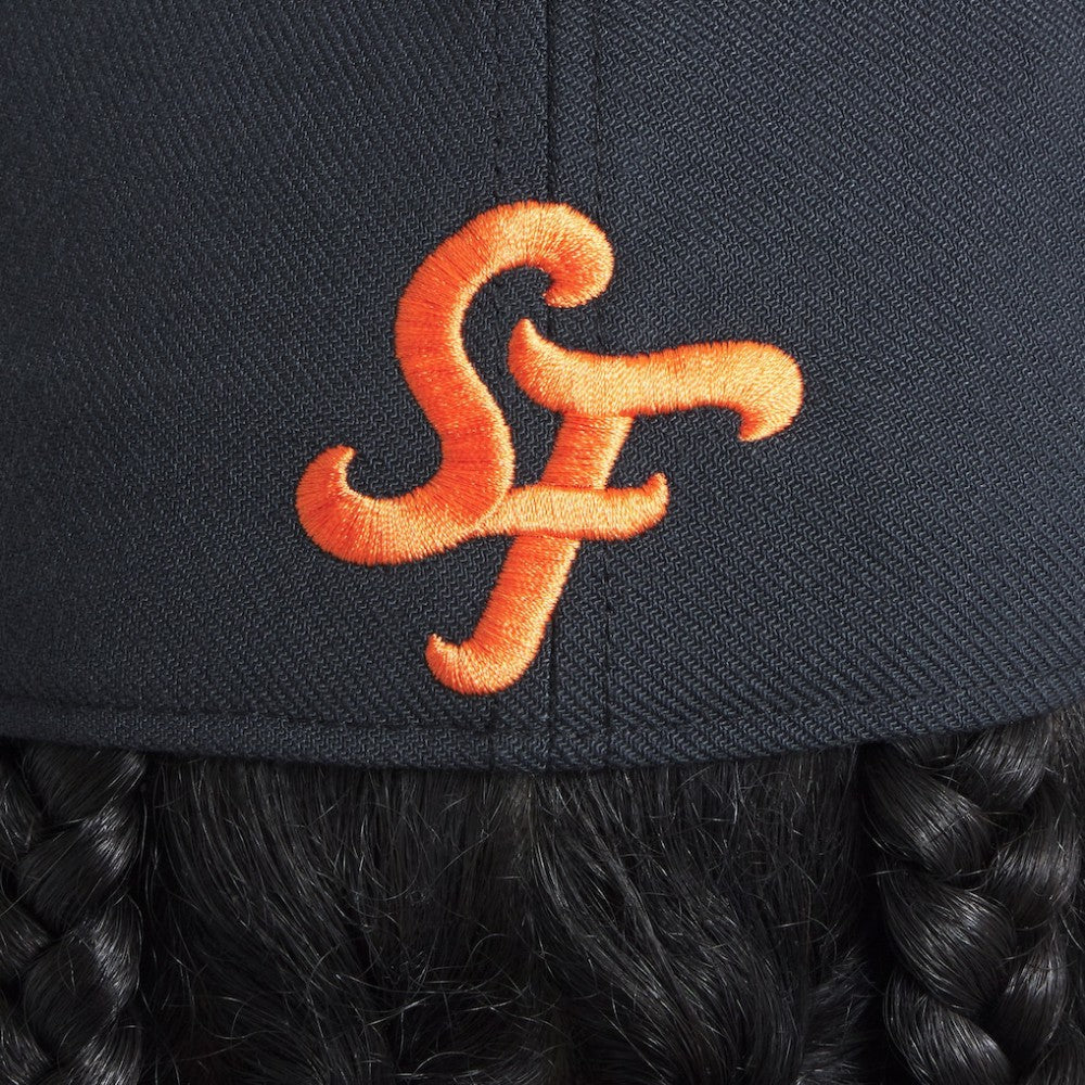 San Francisco Giants 2025 City Connect Rise Swoosh Performance Flex Hat Black