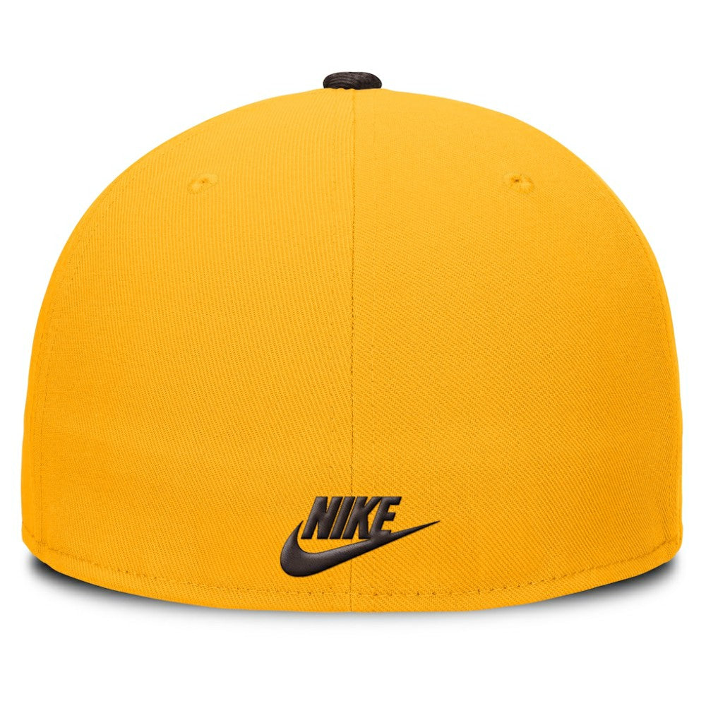 San Diego Padres Cooperstown Two-Tone Dri-FIT Round Bill True Fitted Hat Gold