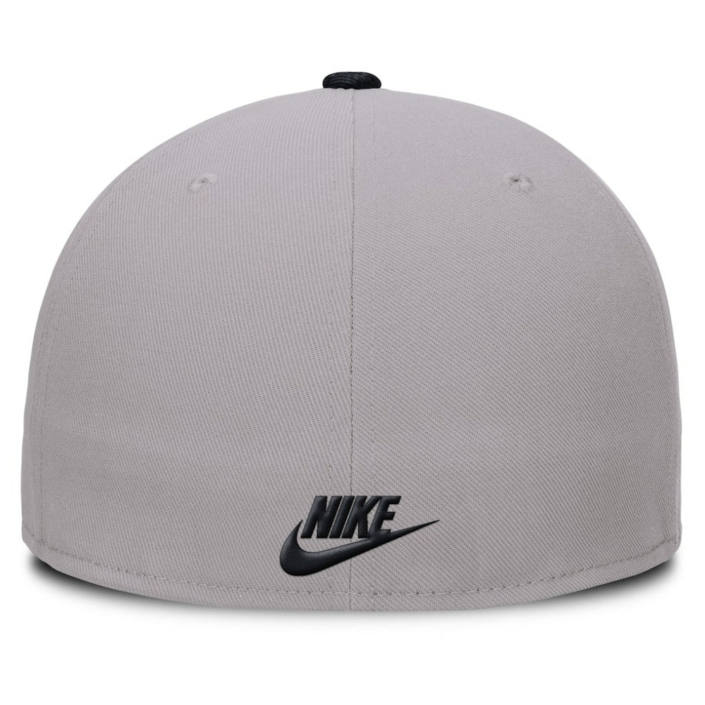 New York Yankees Cooperstown Two-Tone Dri-FIT Round Bill True Fitted Hat Gray