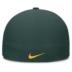 Athletics Wordmark Dri-FIT Round Bill True Fitted Hat Green