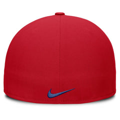 Philadelphia Phillies Wordmark Dri-FIT Round Bill True Fitted Hat Red