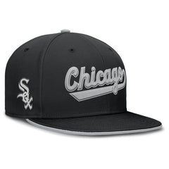 Chicago White Sox Primetime Dri-FIT Round Bill True Fitted Hat Black