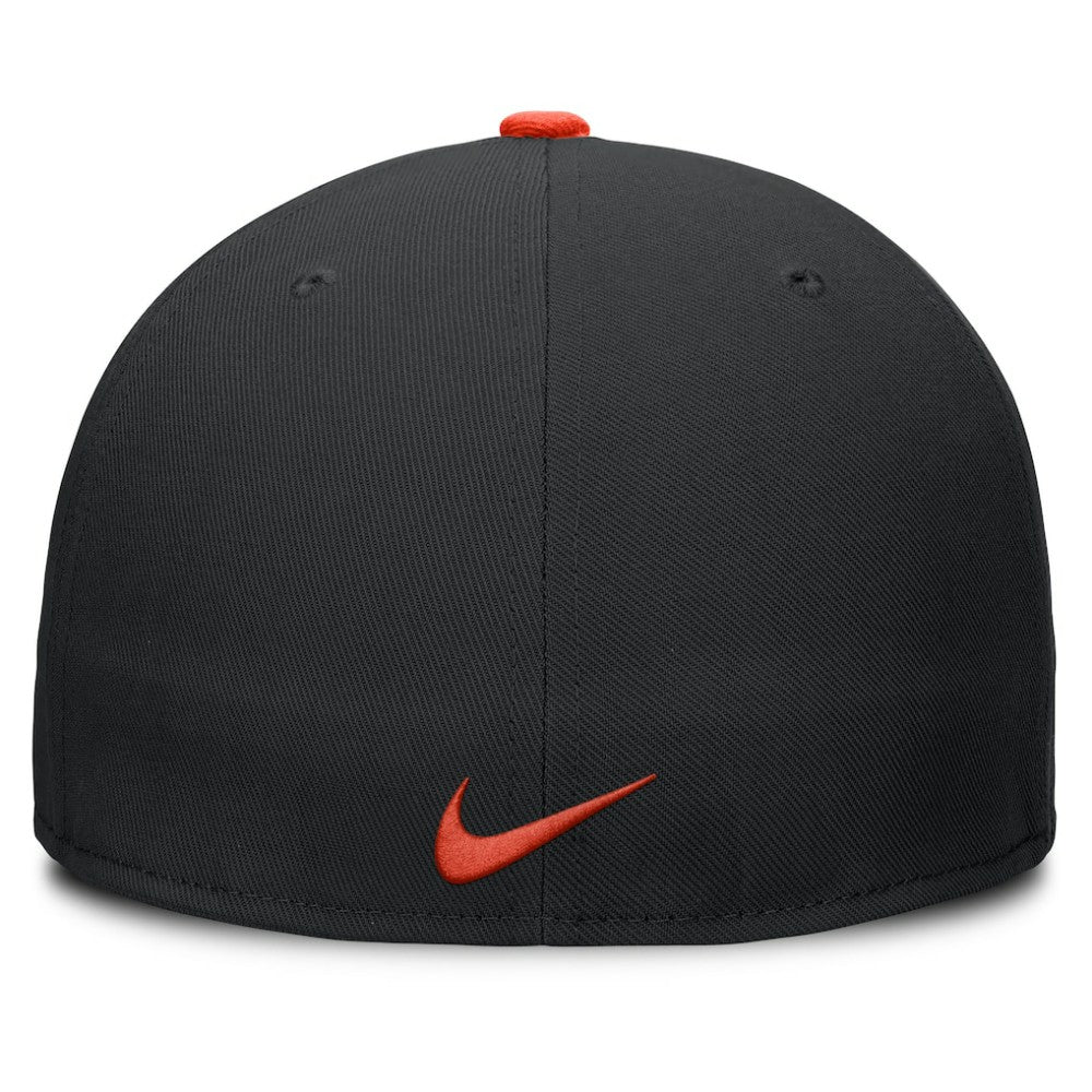 Baltimore Orioles Primetime Dri-FIT Round Bill True Fitted Hat Black