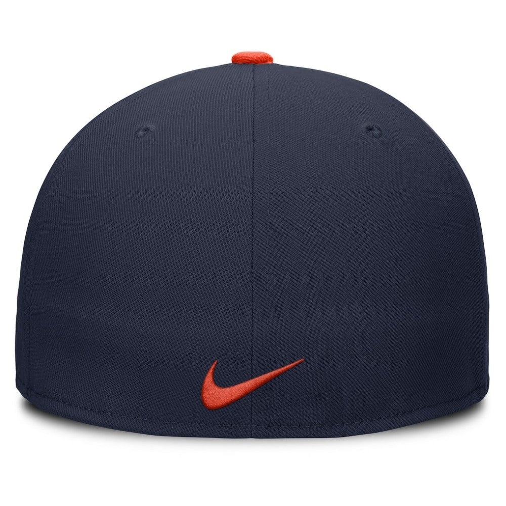 Houston Astros Primetime Dri-FIT Round Bill True Fitted Hat Navy