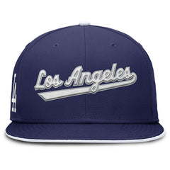 Los Angeles Dodgers Primetime Dri-FIT Round Bill True Fitted Hat Royal