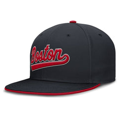 Boston Red Sox Primetime Dri-FIT Round Bill True Fitted Hat Navy