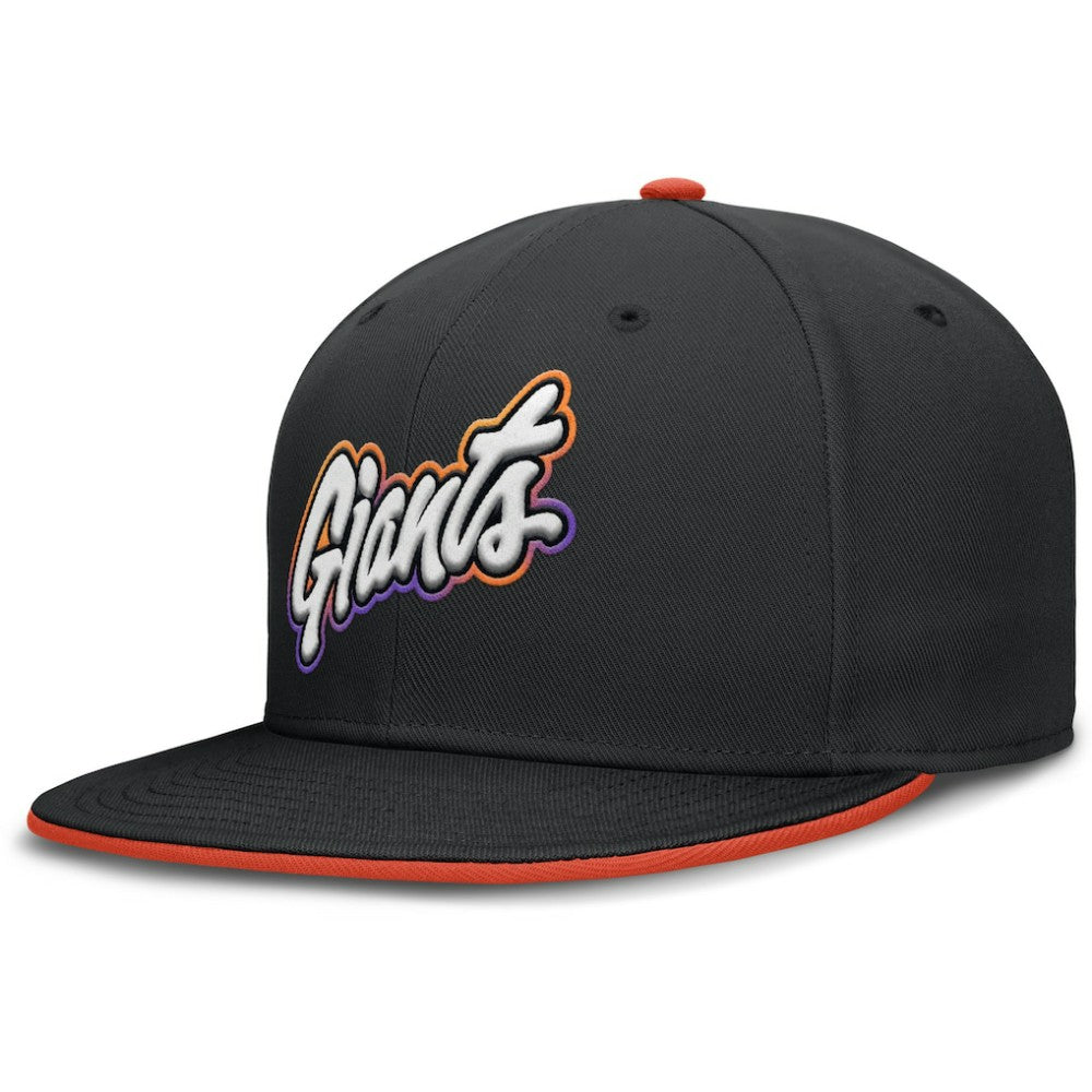 San Francisco Giants 2025 City Connect True Performance Fitted Hat Black