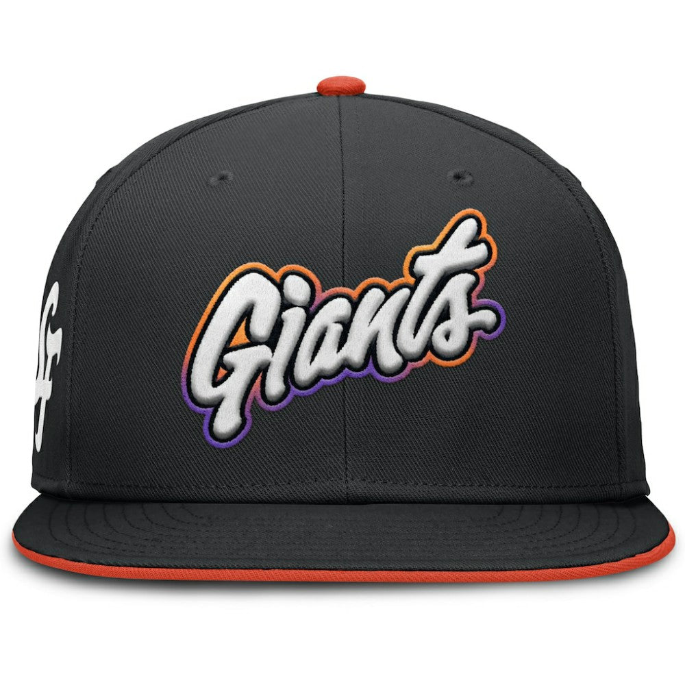 San Francisco Giants 2025 City Connect True Performance Fitted Hat Black