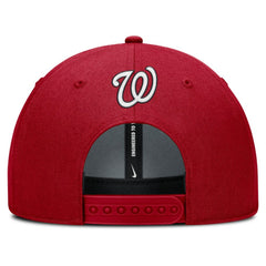 Washington Nationals Rise Gaberdine Adjustable Hat Red