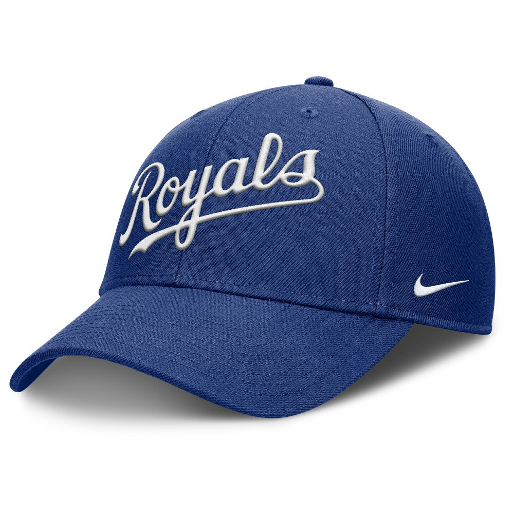 Kansas City Royals Rise Gaberdine Adjustable Hat Royal