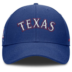 Texas Rangers Rise Gaberdine Adjustable Hat Royal