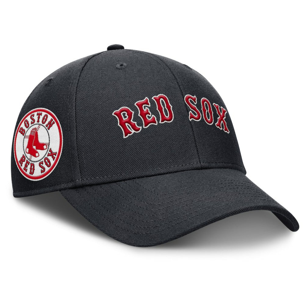 Boston Red Sox Rise Gaberdine Adjustable Hat Navy