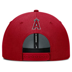 Los Angeles Angels Rise Gaberdine Adjustable Hat Red