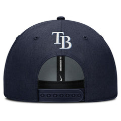 Tampa Bay Rays Rise Gaberdine Adjustable Hat Navy