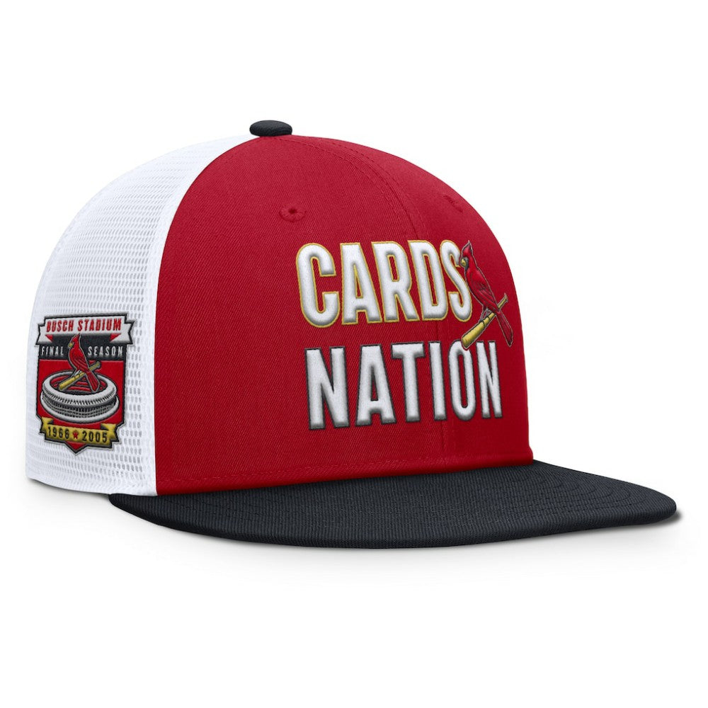 St. Louis Cardinals Pro Trucker Snapback Hat Red