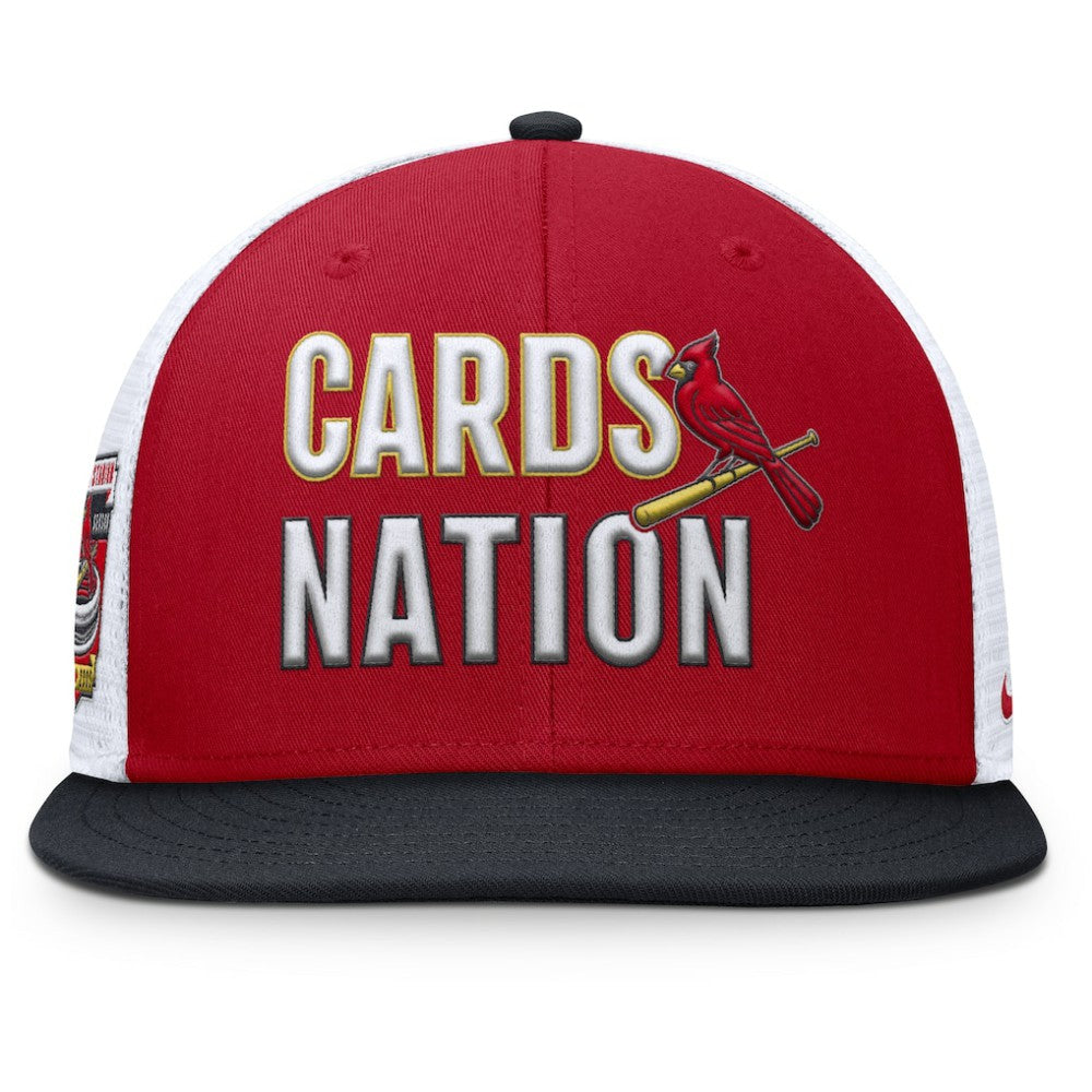 St. Louis Cardinals Pro Trucker Snapback Hat Red