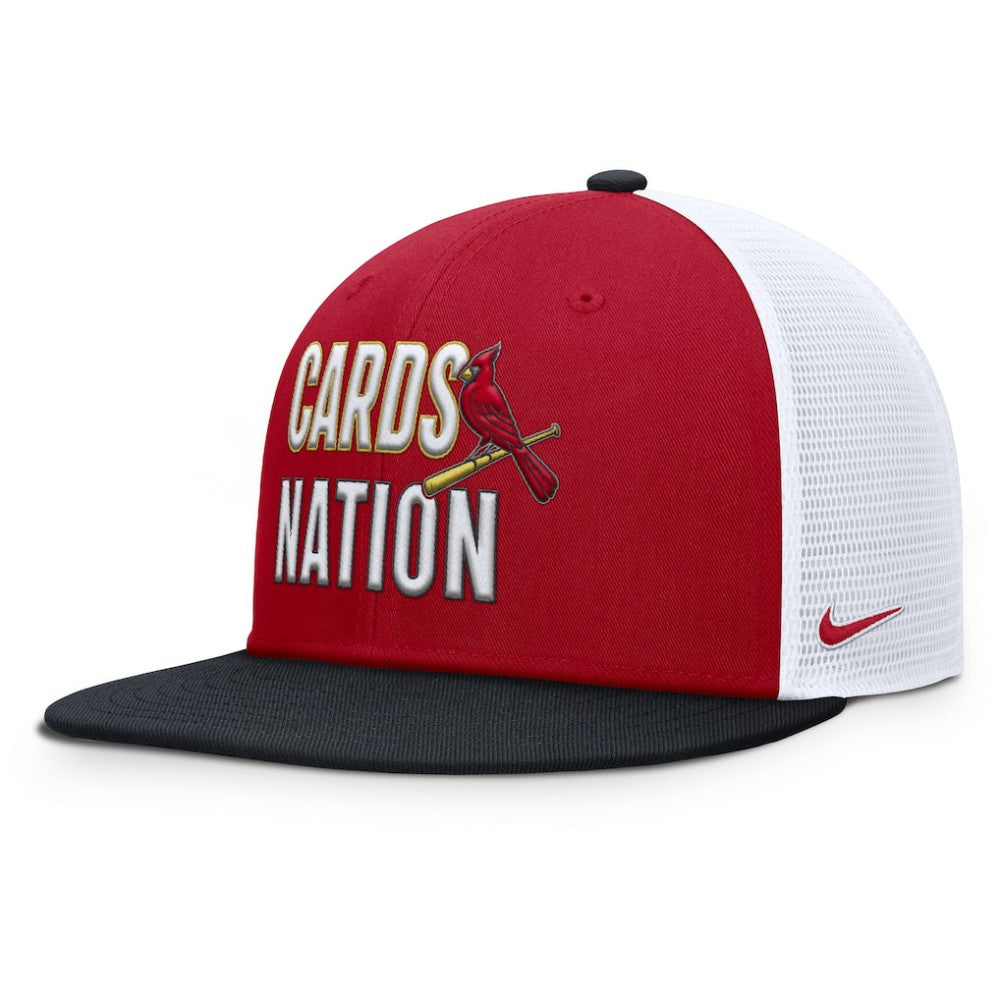 St. Louis Cardinals Pro Trucker Snapback Hat Red
