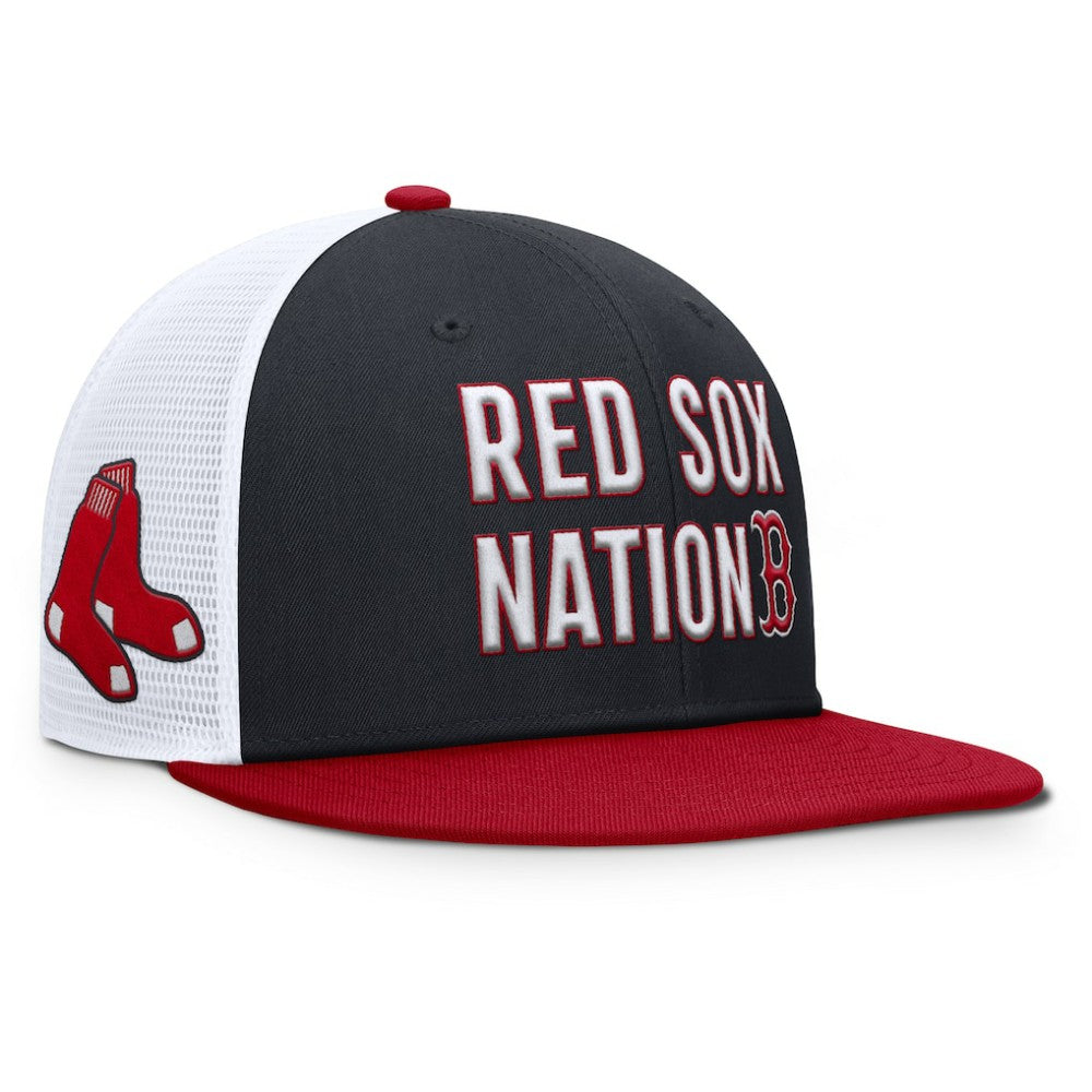 Boston Red Sox Pro Trucker Snapback Hat Navy
