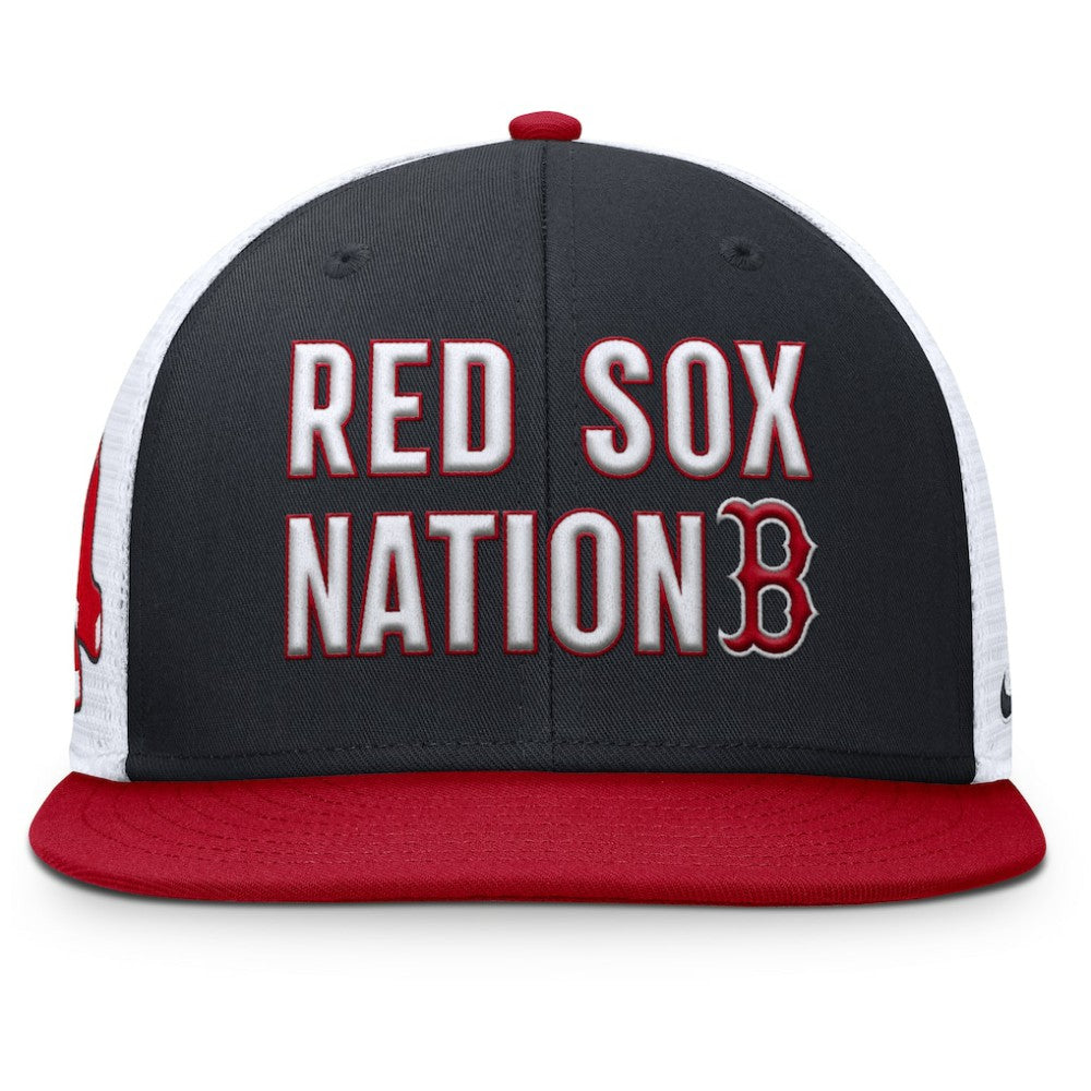 Boston Red Sox Pro Trucker Snapback Hat Navy