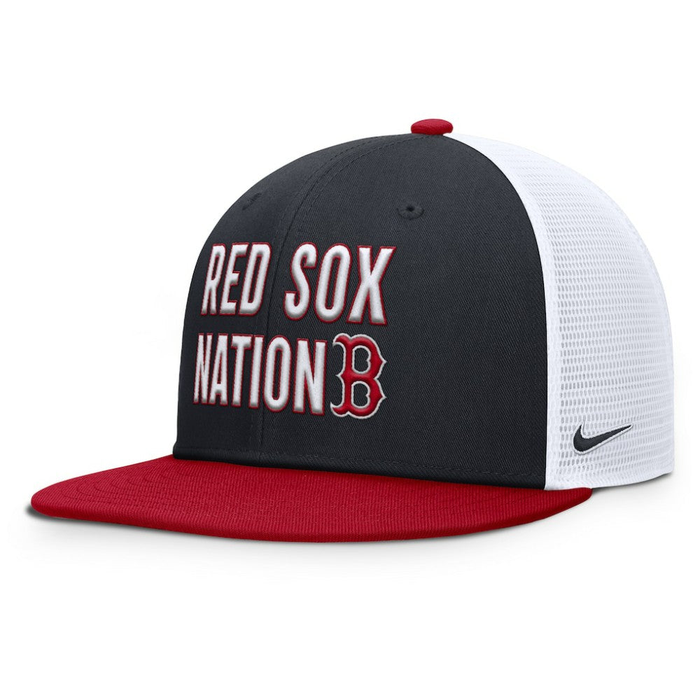 Boston Red Sox Pro Trucker Snapback Hat Navy