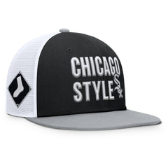 Chicago White Sox Pro Trucker Snapback Hat Black