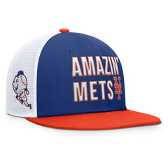 New York Mets Pro Trucker Snapback Hat Blue