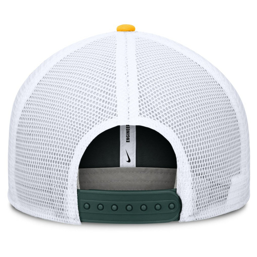 Athletics Pro Trucker Snapback Hat Green