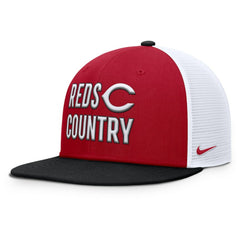 Cincinnati Reds Pro Trucker Snapback Hat Red