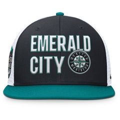 Seattle Mariners Pro Trucker Snapback Hat Navy