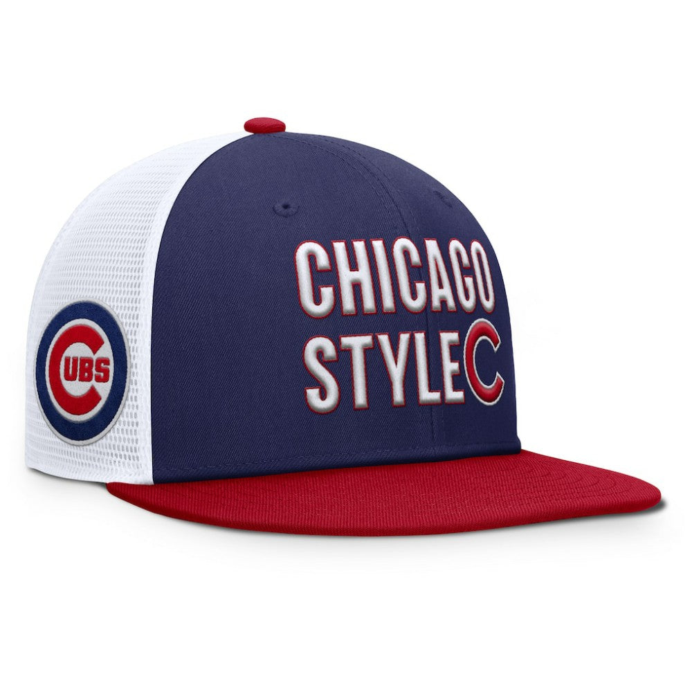 Chicago Cubs Pro Trucker Snapback Hat Royal