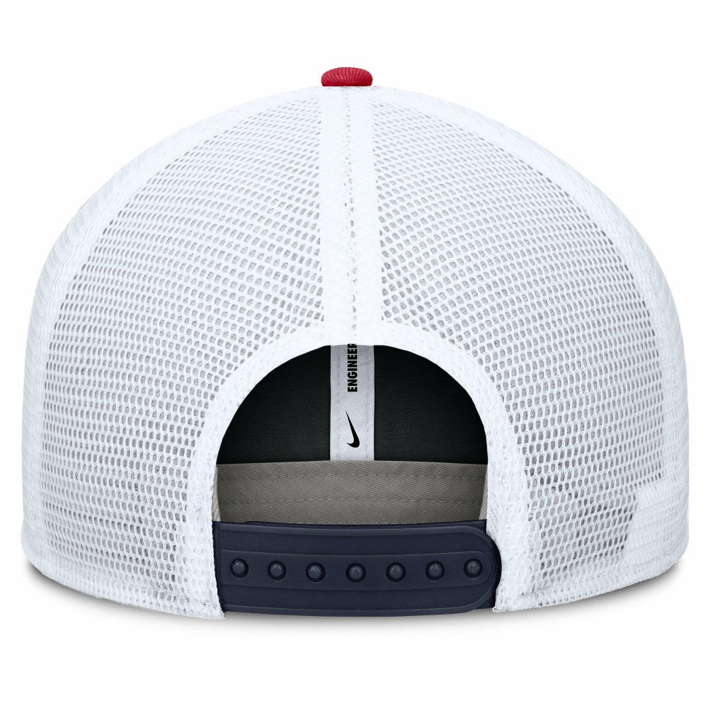 Cleveland Guardians Pro Trucker Snapback Hat Navy