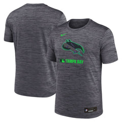 Tampa Bay Rays Authentic Collection City Connect Velocity Dri-FIT T-Shirt Black