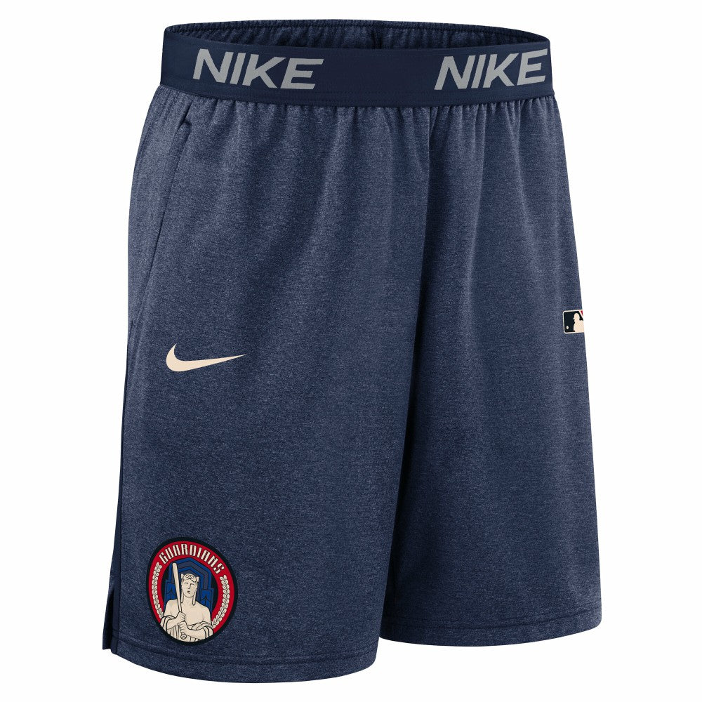 Cleveland Guardians Authentic Collection City Connect Performance Knit Shorts Navy
